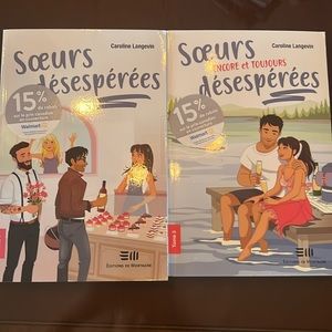 Série Soeurs désespérées livre 1 et 3 - books in french